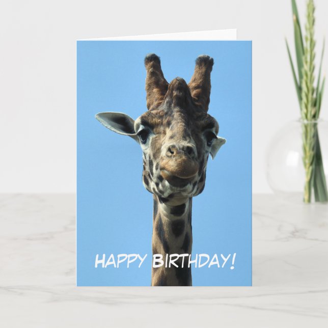 GIRAFFE KORT (Framsida)