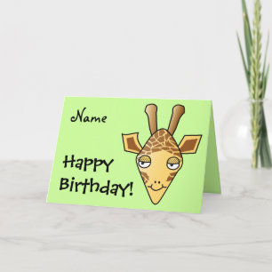 Giraffe Kort