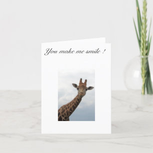Giraffe Kort