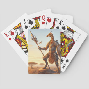 Giraffe-krigare Casinokort