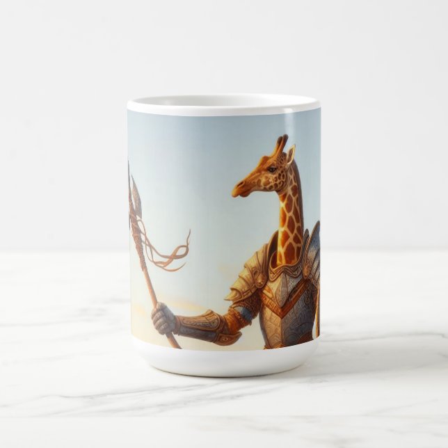 Giraffe-krigare Kaffemugg (Center)
