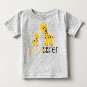 Giraffe Little Sister Infant Creeper Tee