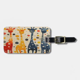 Giraffe Long Nacke Bagagebricka