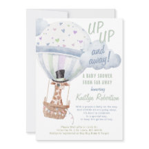 Giraffe Luftballong Shower by Mail