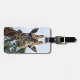 Giraffe Luggage Tag Bagagebricka