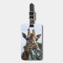 Giraffe Luggage Tag Bagagebricka
