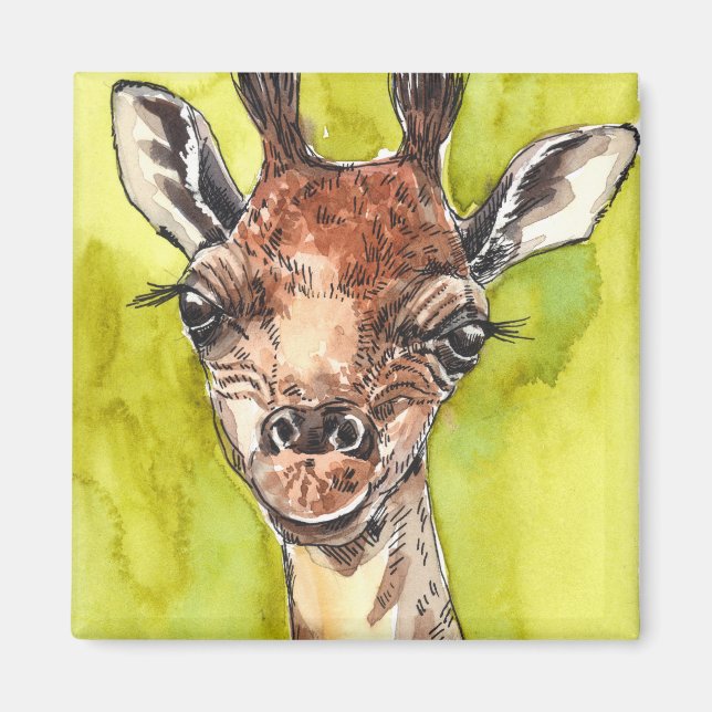 Giraffe Magnet (Framsidan)