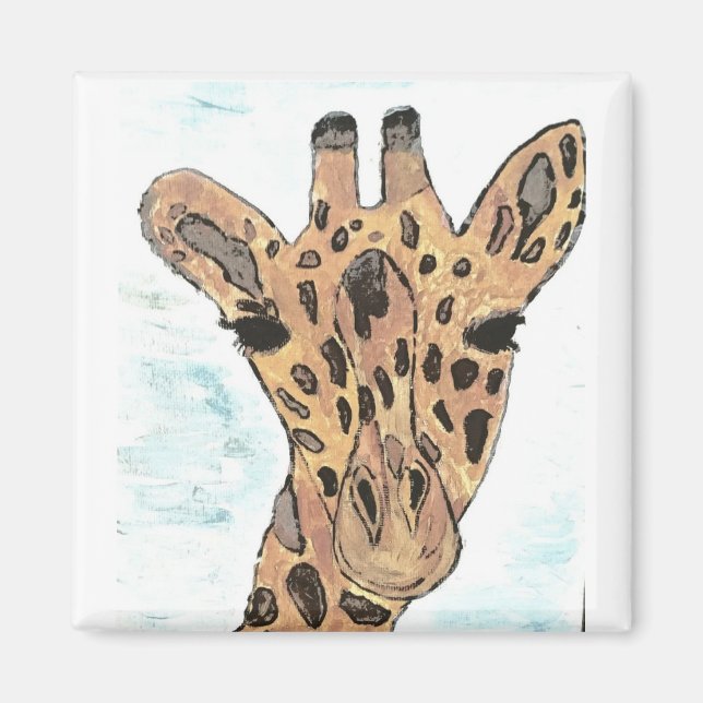 Giraffe Magnet (Framsidan)