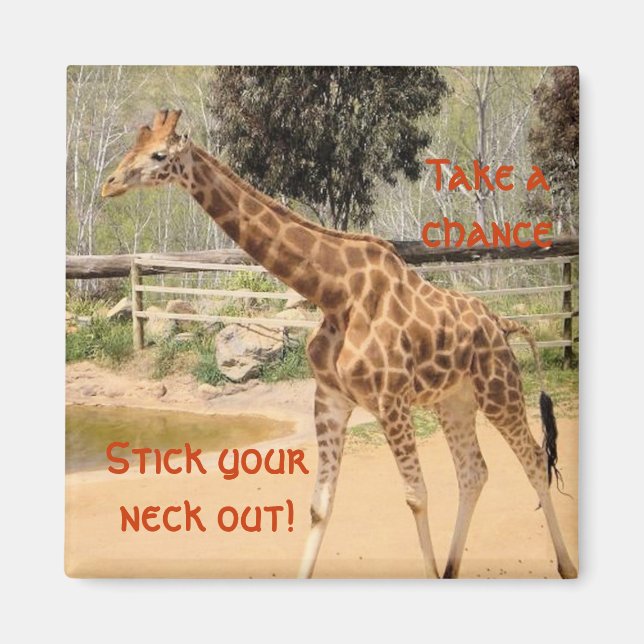 giraffe magnet (Framsidan)