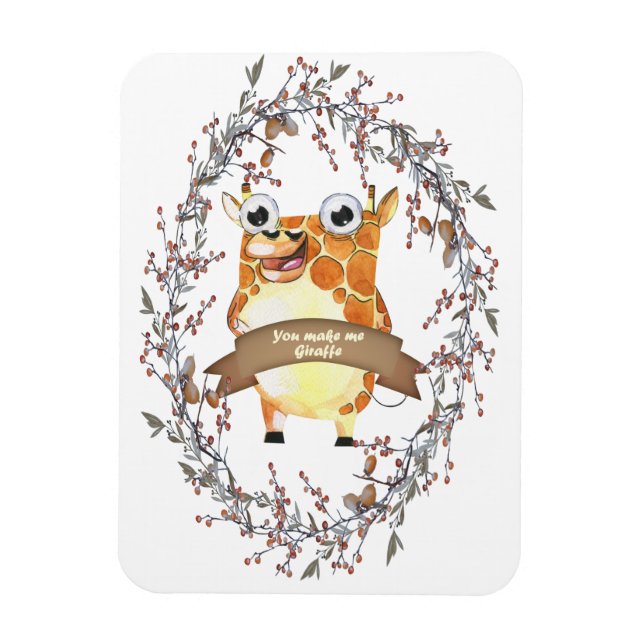 Giraffe magnet (Vertikal)