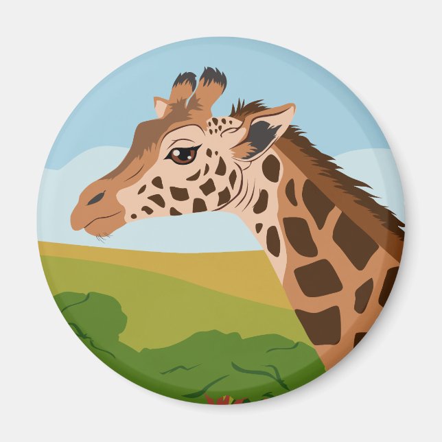 Giraffe Magnet (Framsidan)