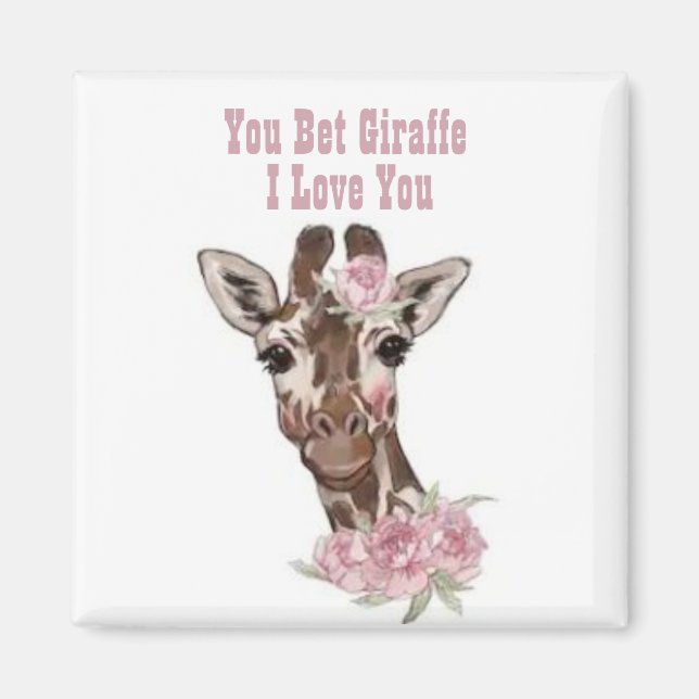 Giraffe Magnet (Framsidan)