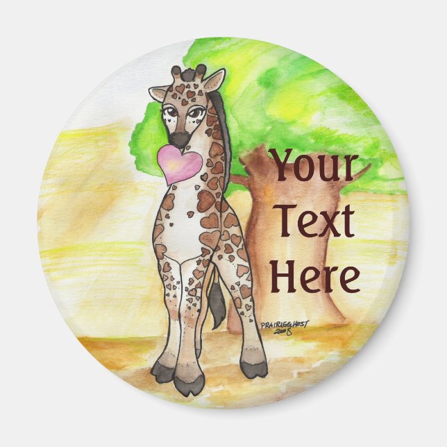 Giraffe Magnet (Framsidan)