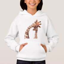 Giraffe mamma och unge-pekdon