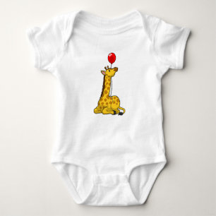Giraffe med Balloon T Shirt