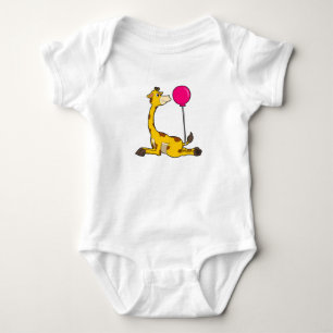 Giraffe med Balloon T Shirt