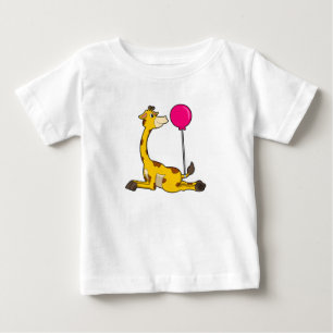 Giraffe med Balloon T Shirt