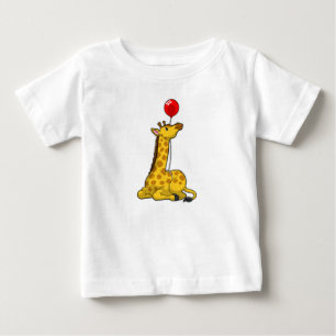 Giraffe med Balloon T Shirt