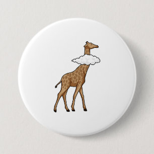 Giraffe med Cloud Knapp