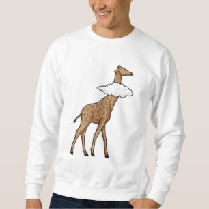Giraffe med Cloud Lång Ärmad Tröja