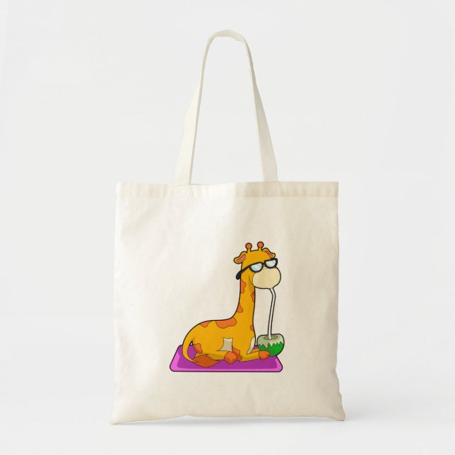 Giraffe med Coconut Tygkasse (Framsidan)