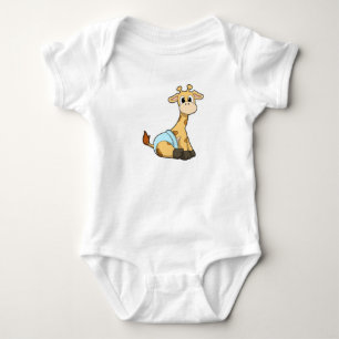 Giraffe med kalsonger t shirt