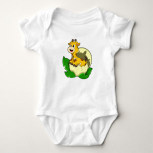 Giraffe med Löv & Egg T Shirt
