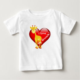 Giraffe med mig kärlek min grunkel! t shirt