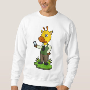 Giraffe med Mobile Lång Ärmad Tröja