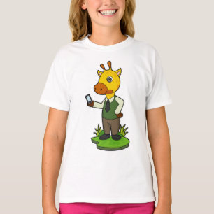 Giraffe med Mobile T Shirt