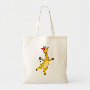 Giraffe med Ribbon Tygkasse