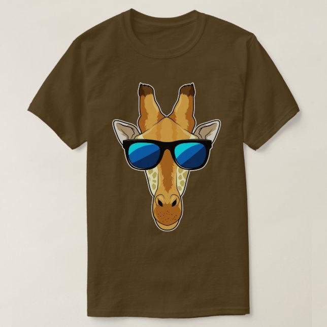Giraffe med solglasögon 1 t shirt (Design framsida)