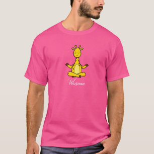 Giraffe Meditation Solros Breathe Deep Wusaaa C T Shirt