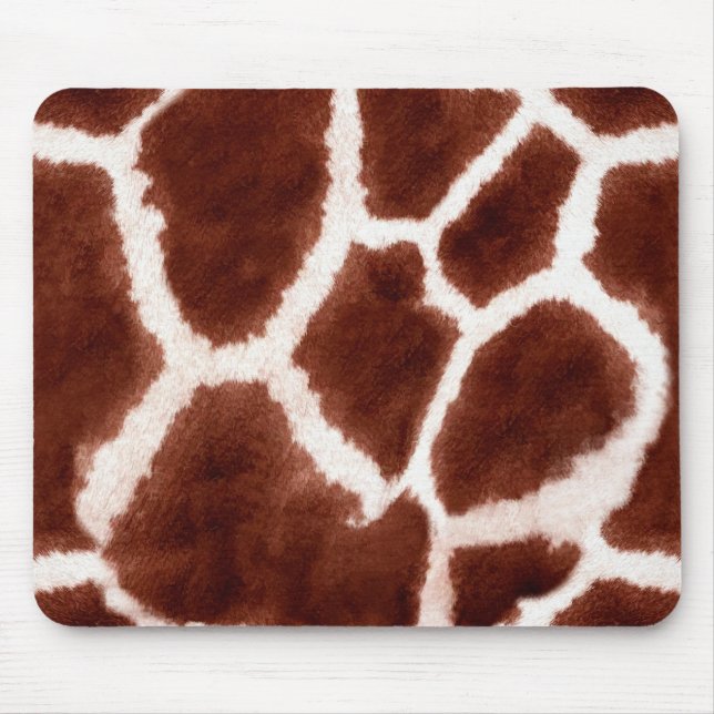 Giraffe Mönster Animal Print Musmatta (Framsidan)