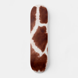 Giraffe Mönster Animal Print Old School Skateboard Bräda 18 Cm