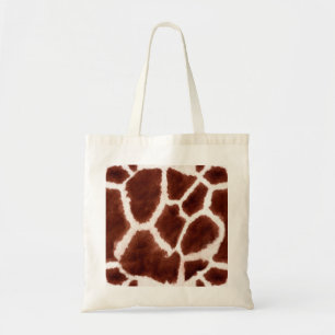 Giraffe Mönster Animal Print Tygkasse