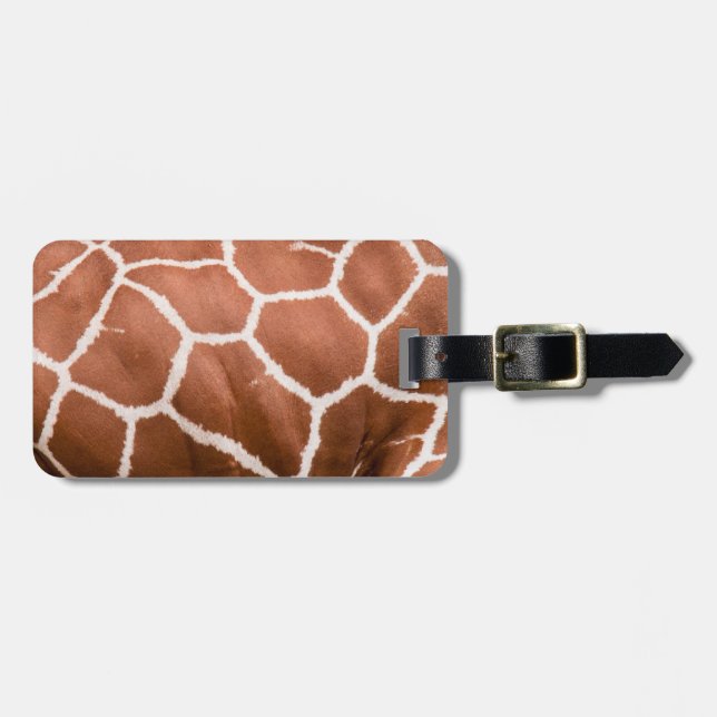 Giraffe mönster bagagebricka (Horisontell Framsida)
