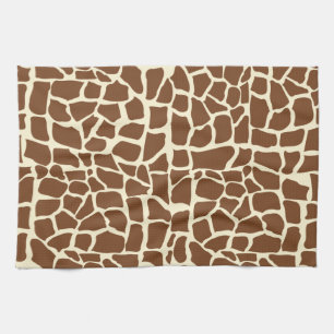 Giraffe mönster djurtryck kökshandduk