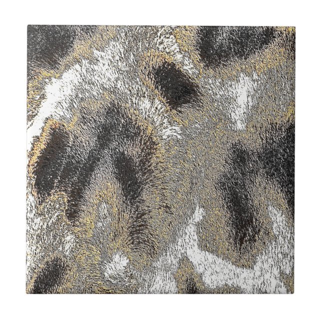 GIRAFFE MÖNSTER KAKELPLATTA (Framsidan)