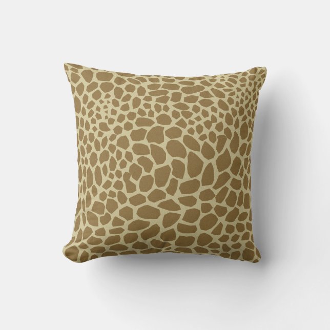 Giraffe Mönster Kudde (Framsida)