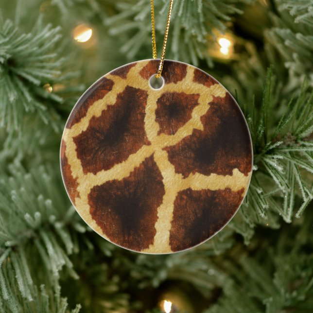 Giraffe Mönster Ornament (Träd)