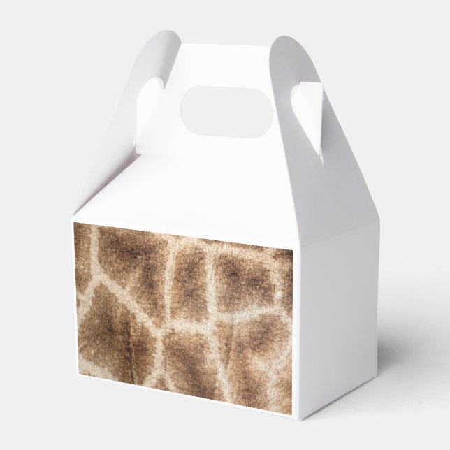Giraffe mönster presentaskar (Baksidan Sidan)