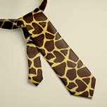 Giraffe Mönster Slips<br><div class="desc">Giraffe print anpassningsbar tie</div>