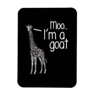 Giraffe Moo, jag är en goat Magnet