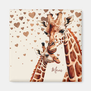 Giraffe Mors dag, Lycklig Mors dag Magnet