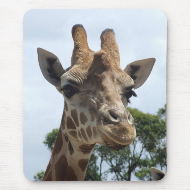 Giraffe Mousepad Musmatta (Framsidan)