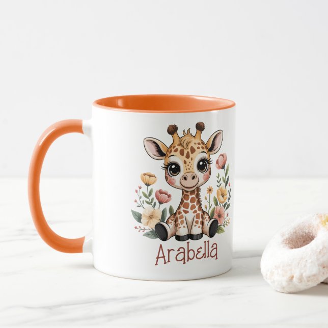Giraffe Mugg (Med munk)