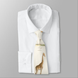 Giraffe Necktie Slips