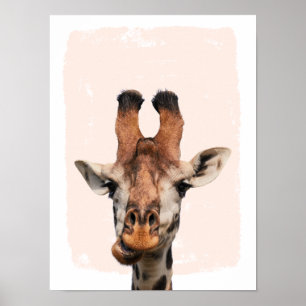 Giraffe Nursery wall art Poster