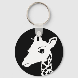 giraffe nyckelring